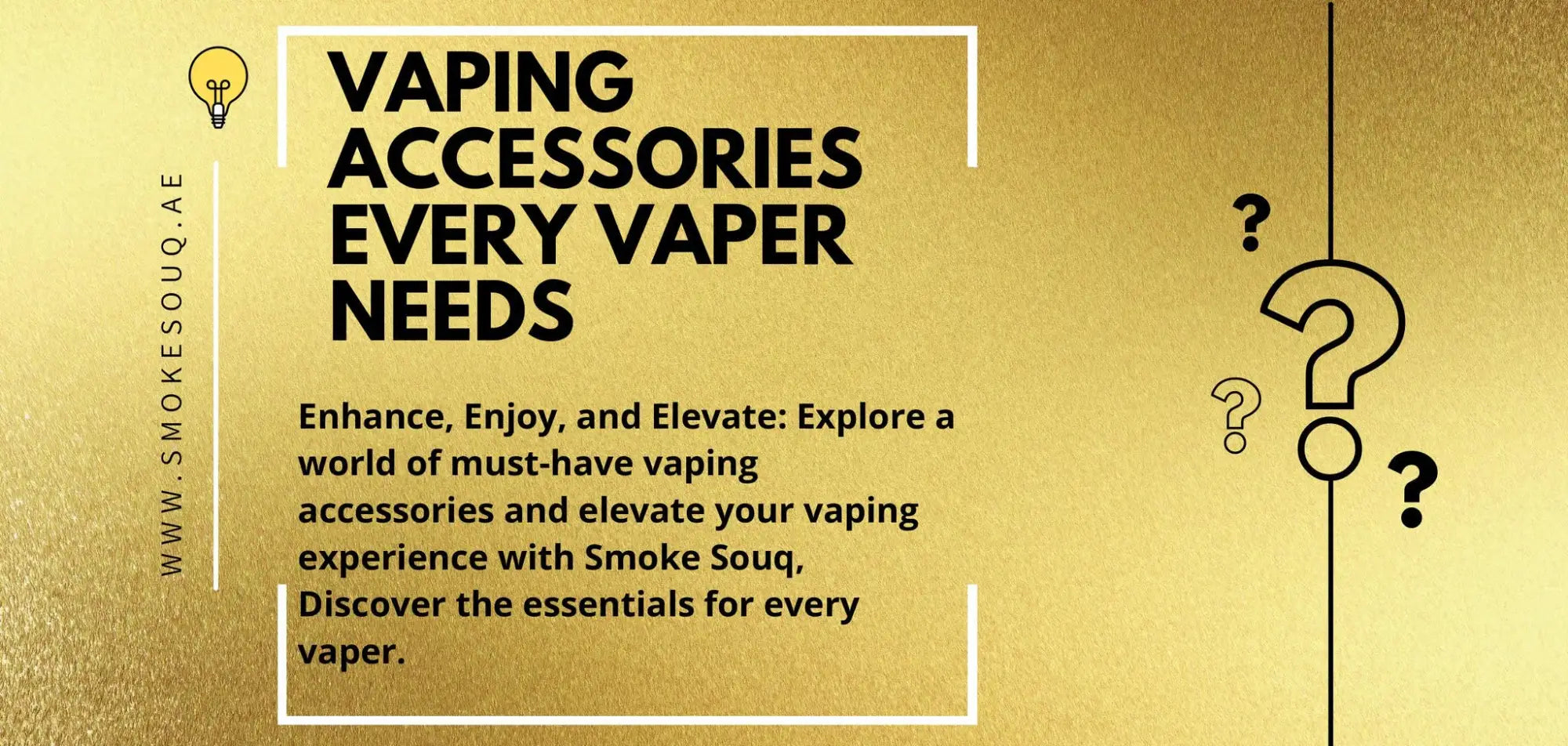 Enhance Enjoy and Elevate: Vaping Accessories Every Vaper Needs - United Arab Emirates