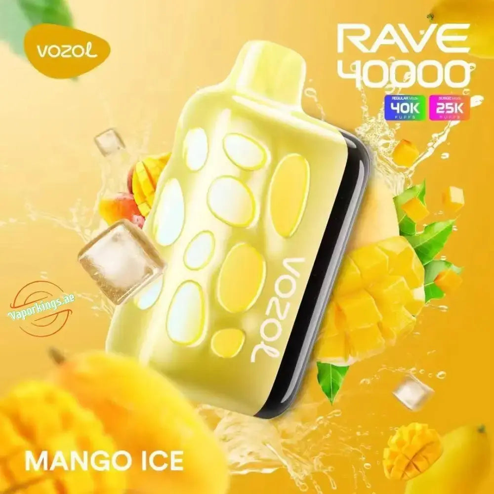 Experience the Future with the Vozol Rave 40000 Puffs Disposable Vape - United Arab Emirates