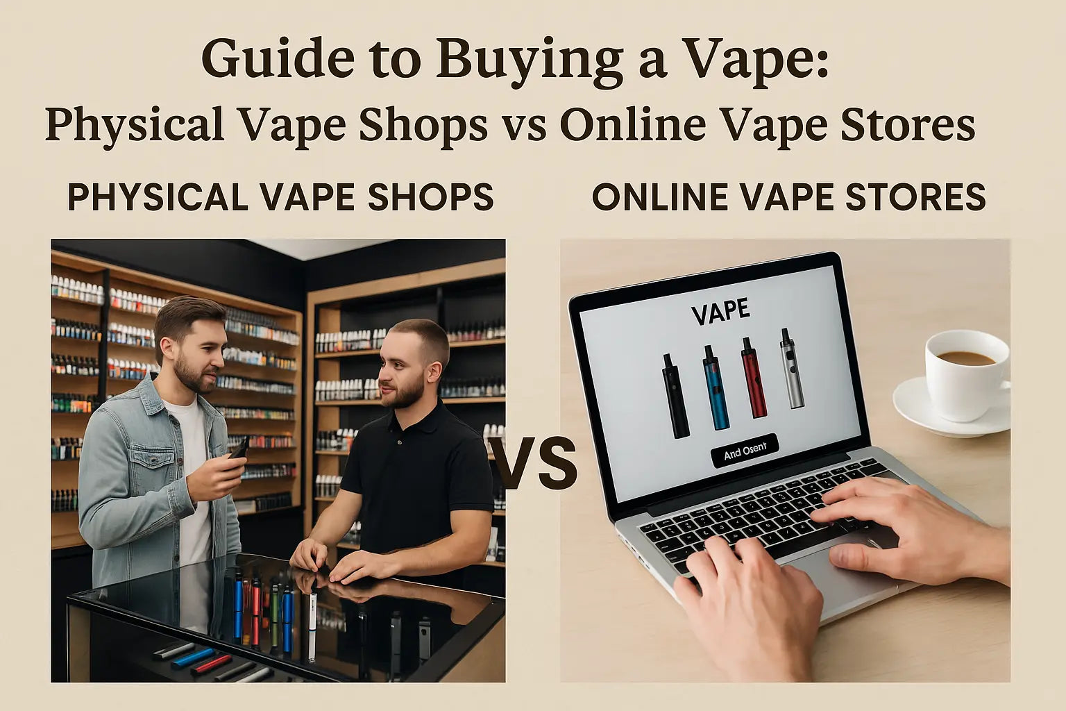 Guide to Buying a Vape: Physical Vape Shops Vs Online Vape Stores - United Arab Emirates
