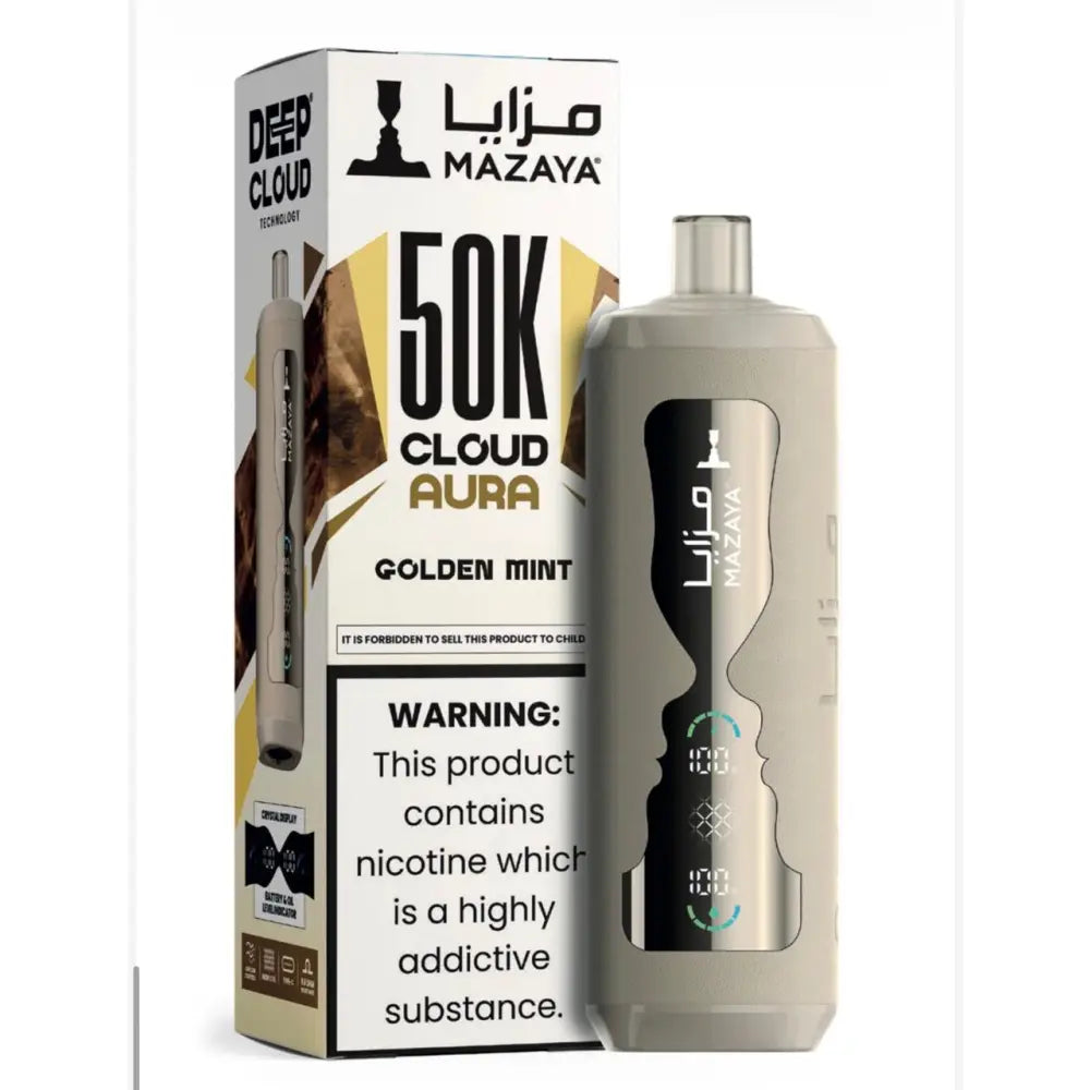 Mazaya Cloud Aura 50000 Puffs Disposable Vape - Disposable Vape - Vapes Uae