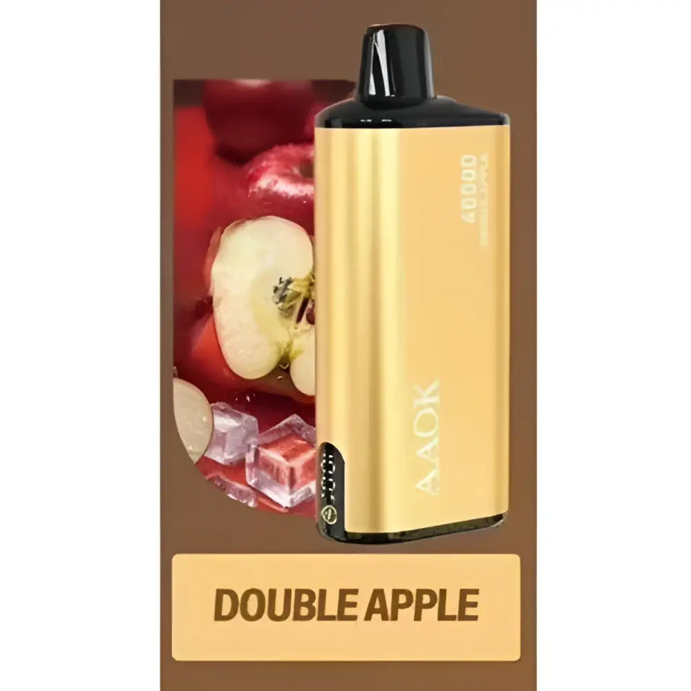 Aaok 40000 Puffs Disposable Vape - Double Apple - Disposable Vape - Vapes Uae