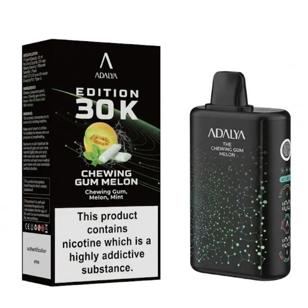 Adalya Edition 30000 Puffs Disposable Vape - Chewing Gum Melon - Disposable Vape - Vapes Uae