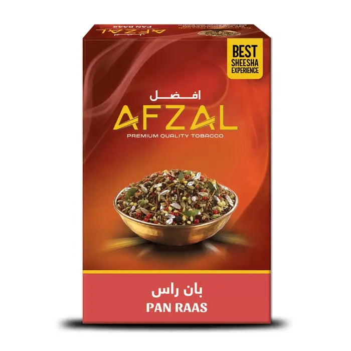Afzal Hookah Tobacco Shisha Molasses - Paan Raas / 50gm - Shisha Molasses - Vapes Uae