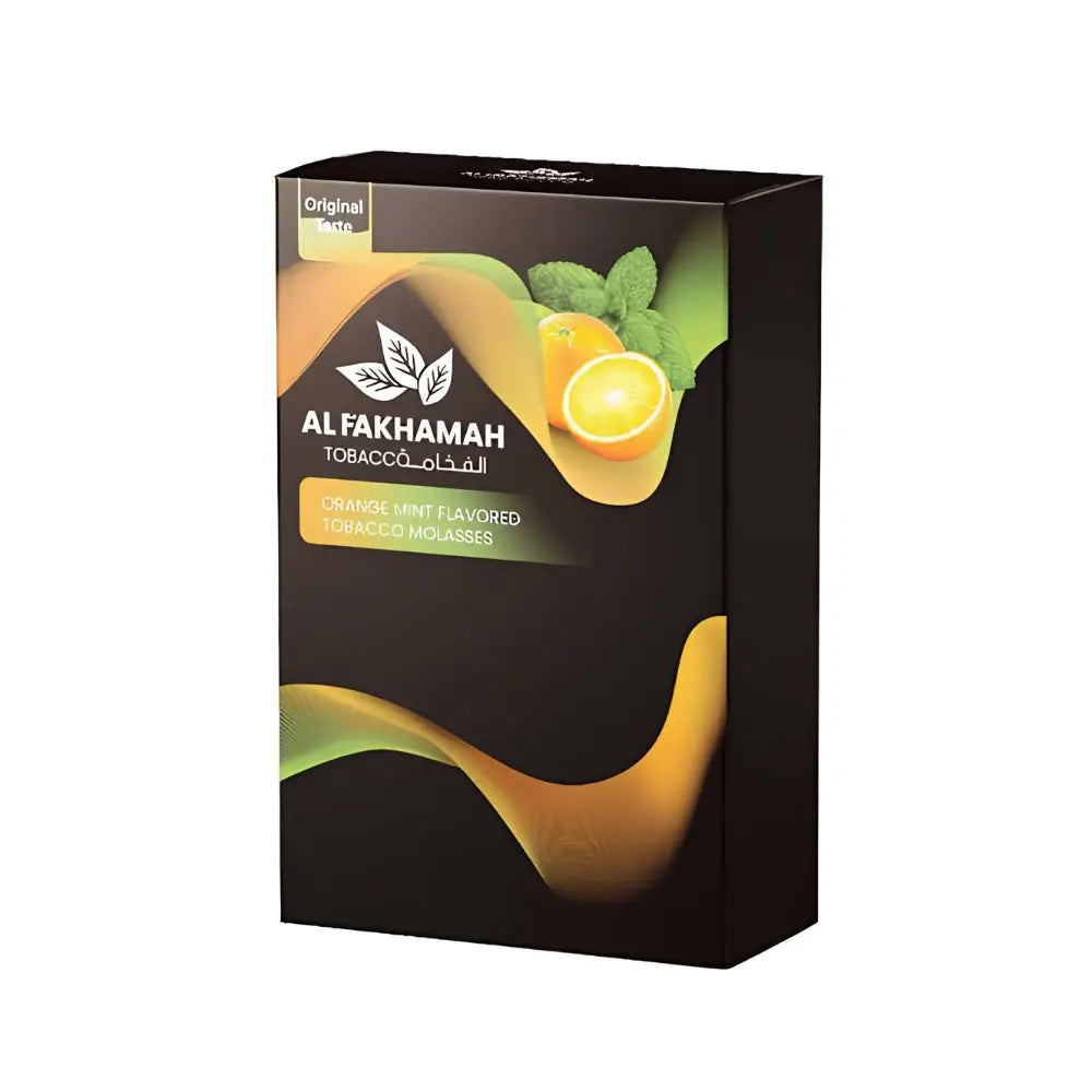 Al Fakhamah Shisha Tobacco Molasses - Orange Mint / 250g - Shisha Molasses - Vapes Uae