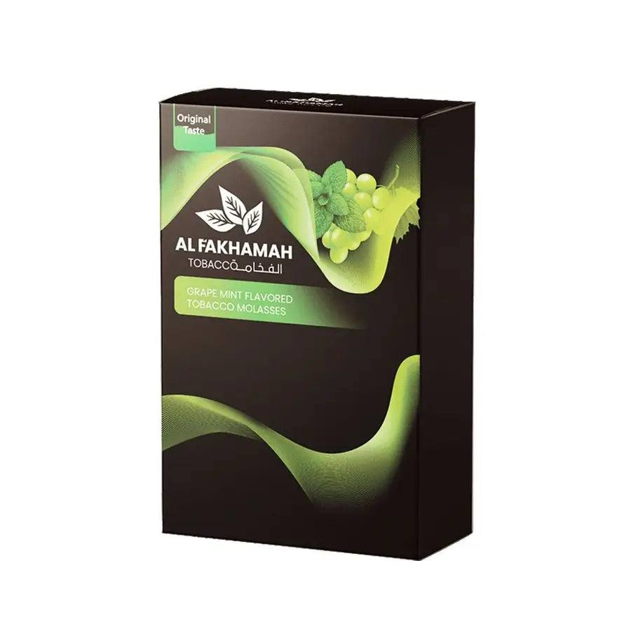 Al Fakhamah Shisha Tobacco Molasses - Grape Mint / 1kg - Shisha Molasses - Vapes Uae