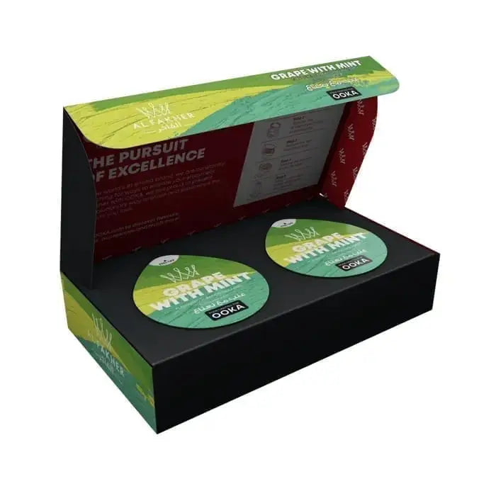 Al Fakher Shisha Molasses (2 Pods) - Grape Mint - Shisha Molasses - Vapes Uae