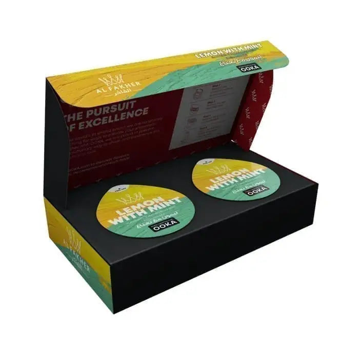 Al Fakher Shisha Molasses (2 Pods) - Lemon Mint - Shisha Molasses - Vapes Uae