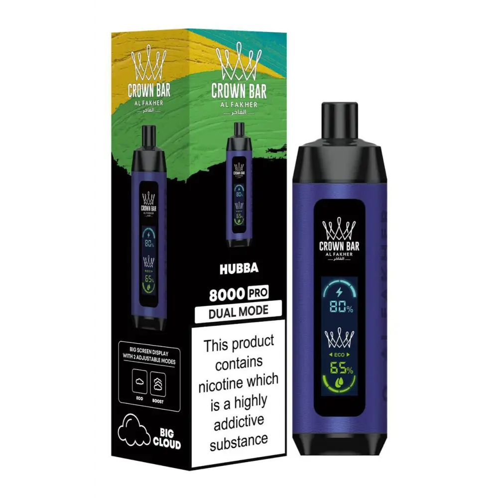 Al Fakher 8000 Puffs Disposable Vape - Hubba - Disposable Vape - Vapes Uae