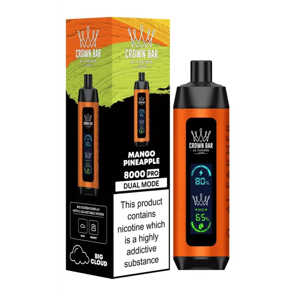 Al Fakher 8000 Puffs Disposable Vape - Mango Pineapple - Disposable Vape - Vapes Uae
