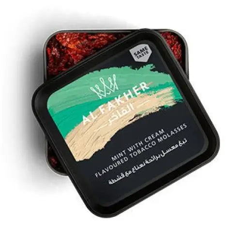 Al Fakher Shisha Molasses All Flavors - Mint with Cream / 50g - Shisha Molasses - Vapes Uae