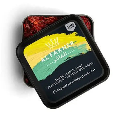 Al Fakher Shisha Molasses All Flavors - Super Lemon Mint / 50g - Shisha Molasses - Vapes Uae