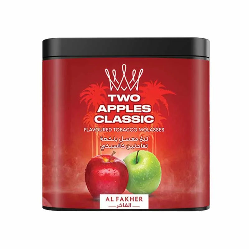 Al Fakher Shisha Molasses All Flavors - Two Apple Classic / 50g - Shisha Molasses - Vapes Uae