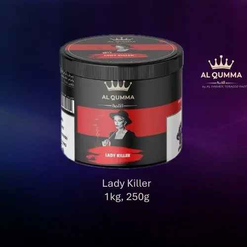 Al Qumma Tobacco Shisha Molasses Lady Killer / 1kg Shisha Molasses Vapes Uae