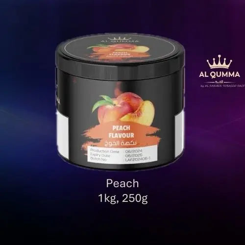 Al Qumma Tobacco Shisha Molasses Peach / 1kg Shisha Molasses Vapes Uae
