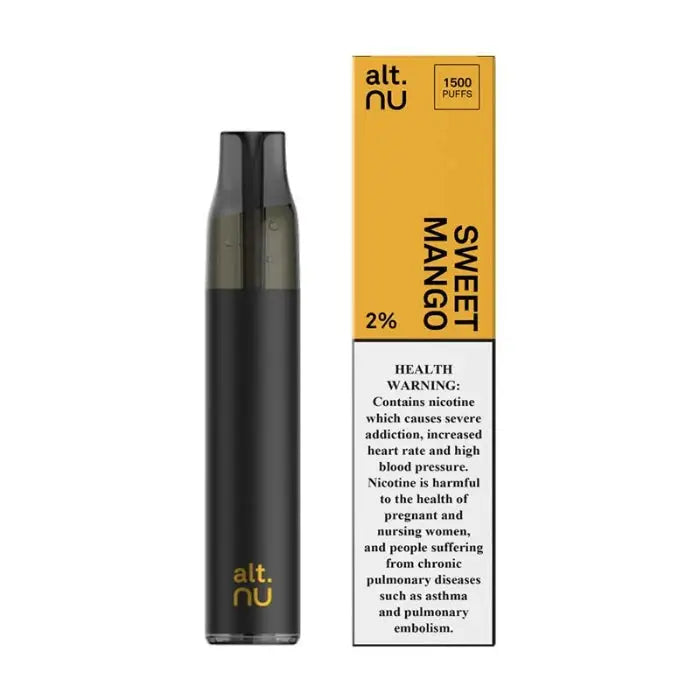Alt Nu 8000 Puffs Disposable Vape - Sweet Mango - Disposable Vape - Vapes Uae