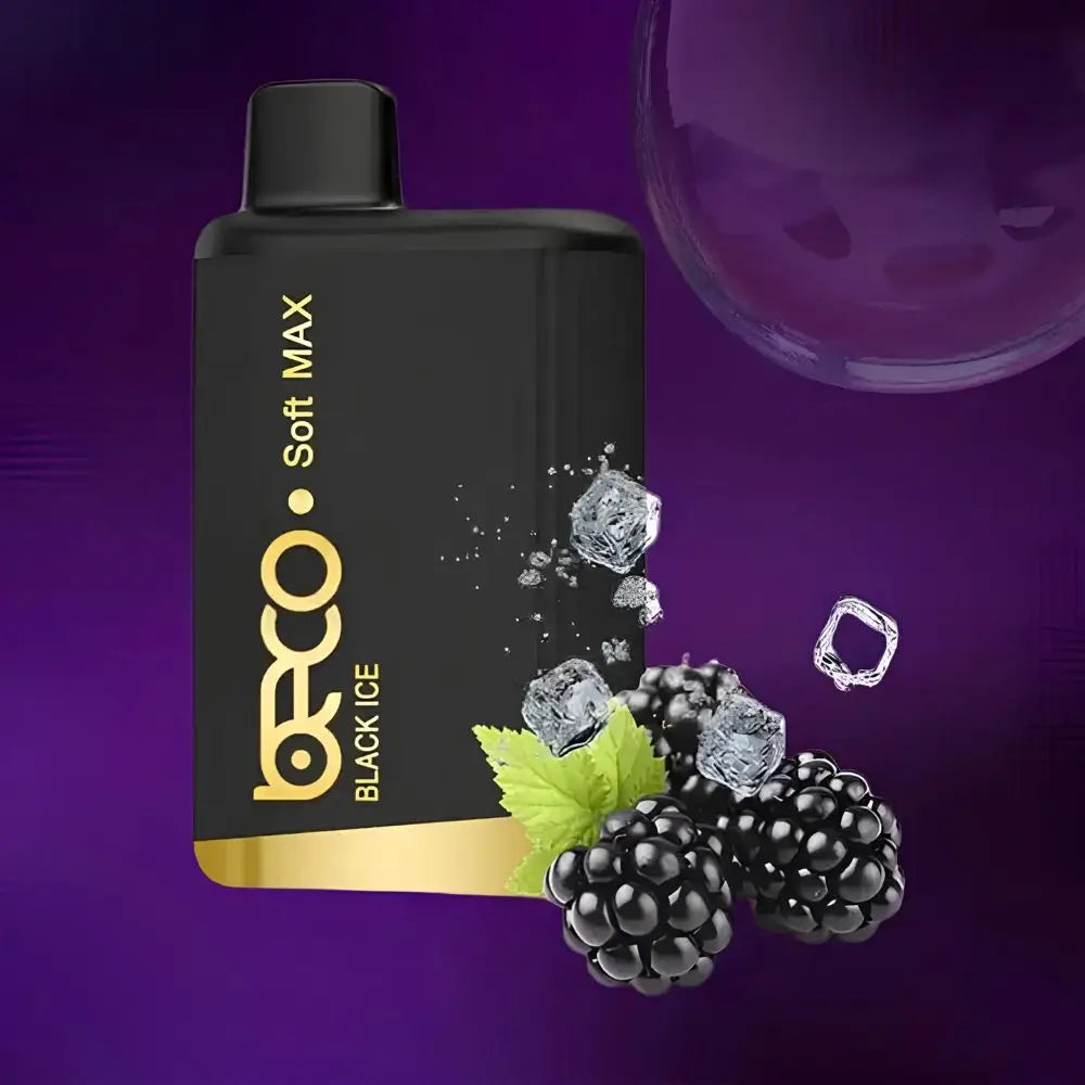 Beco Soft Max 12000 Puffs Disposable Vape - Black Ice - Disposable Vape - Vapes Uae