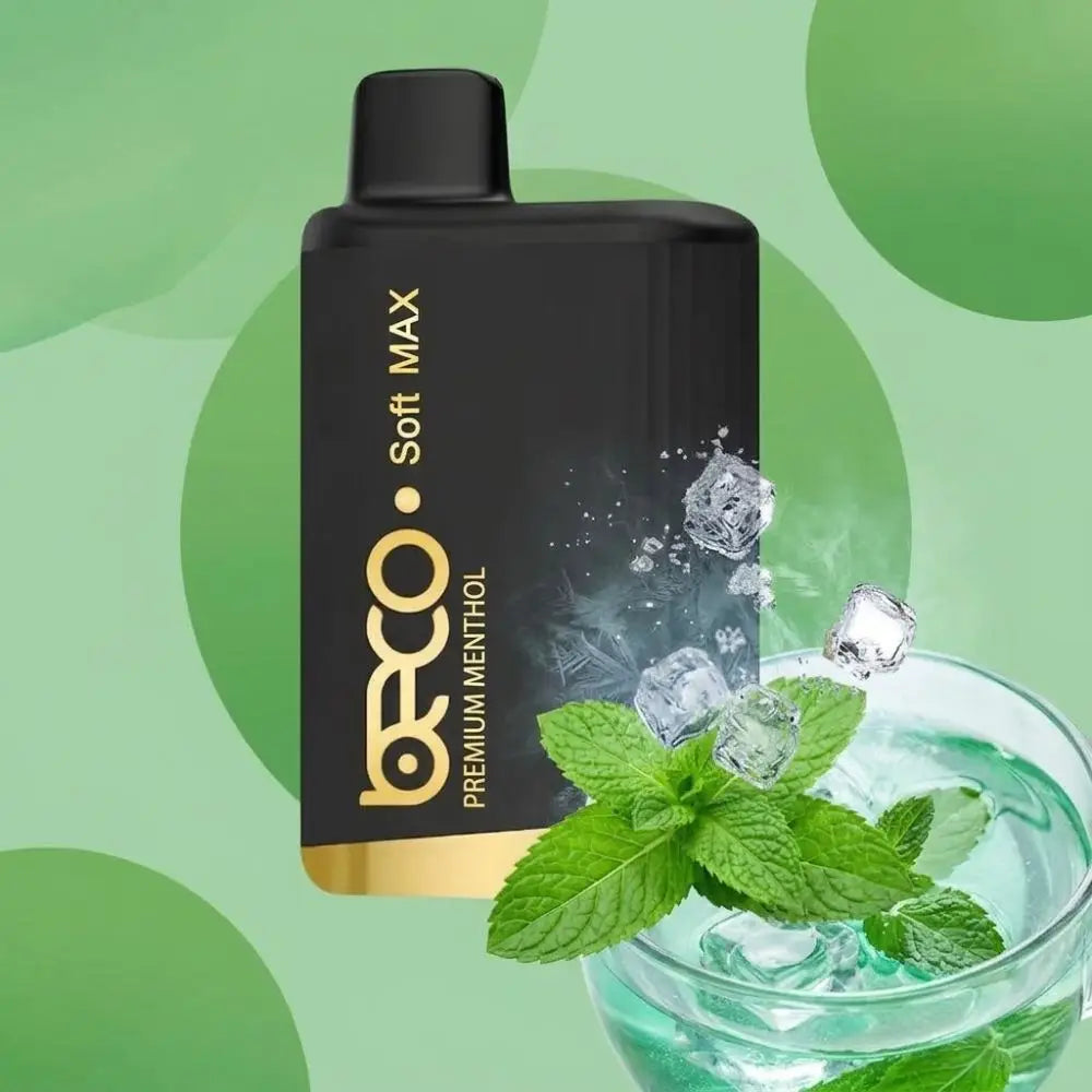 Beco Soft Max 12000 Puffs Disposable Vape - Premium Menthol - Disposable Vape - Vapes Uae