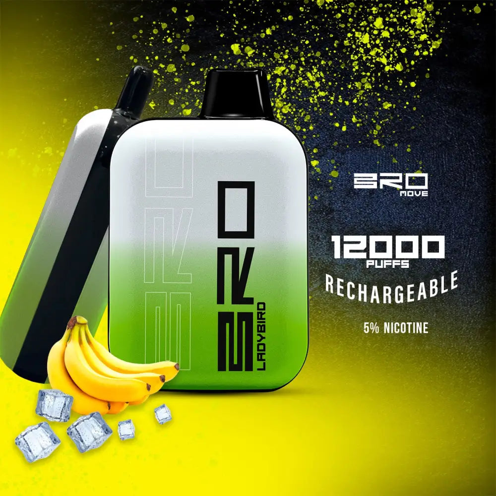 Bro Move 12000 Puffs Disposable Vape - Lady Bird - Disposable Vape - Vapes Uae
