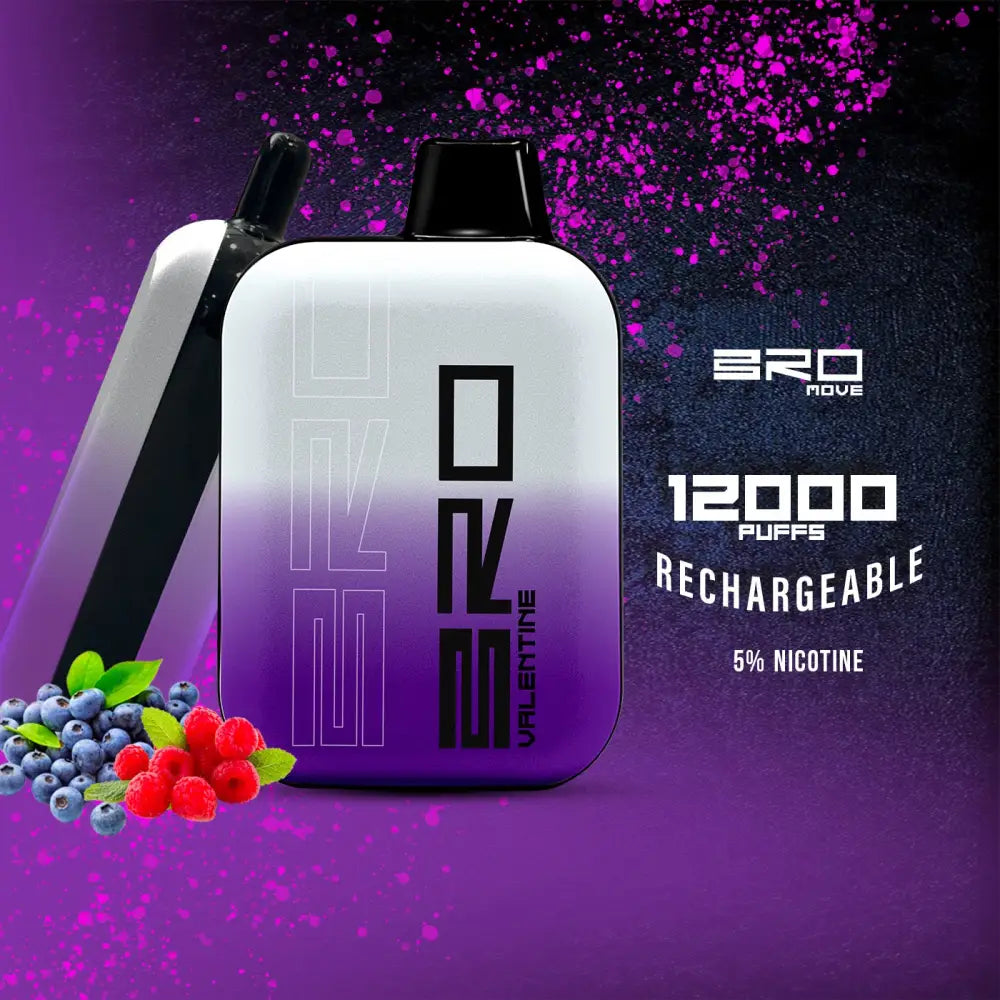 Bro Move 12000 Puffs Disposable Vape - Valentine - Disposable Vape - Vapes Uae