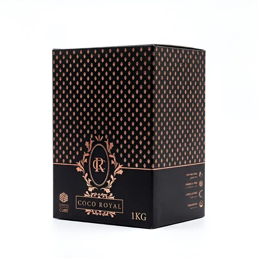 Coco Royal Premium Coconut Charcoal - 1kg- 72pcs - Smoking Accessories - Vapes Uae