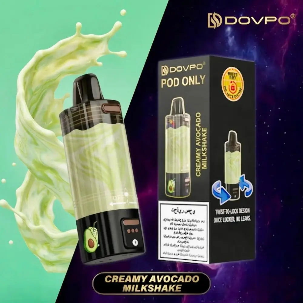 Dovpo 30000 Replacement Pod System - Creamy Avocado Milkshake - Vape Device - Vapes Uae
