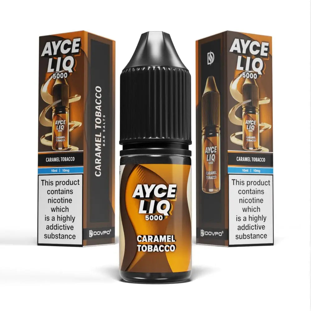 Dovpo Ayce Liq Salt Nicotine E-liquid - Caramel Tobacco / 30ml / 20mg - E-liquid - Vapes Uae