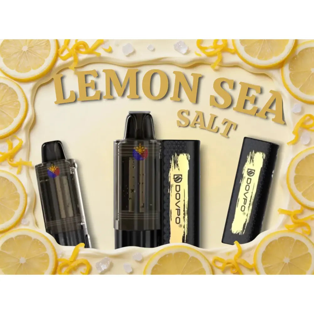 Dovpo Kit 30000 Puffs Disposable Vape - Lemon Sea Salt - Disposable Vape - Vapes Uae