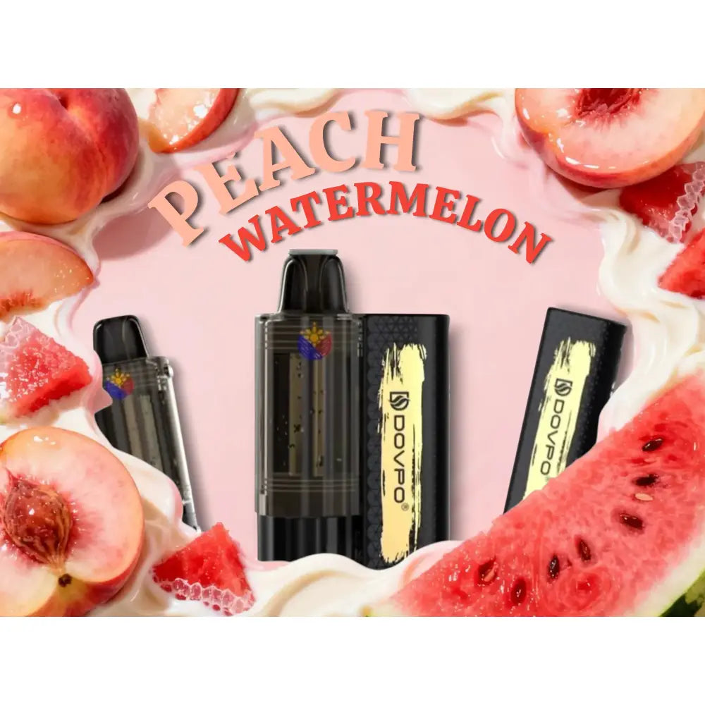 Dovpo Kit 30000 Puffs Disposable Vape - Peach Watermelon - Disposable Vape - Vapes Uae