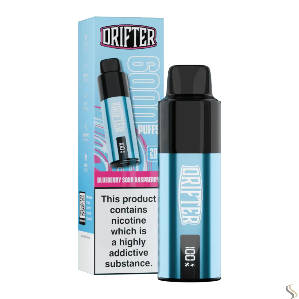 Drifter 6000 Puffs Disposable Vape - Blueberry Sour Rasberry - Disposable Vapes - Vapes Uae
