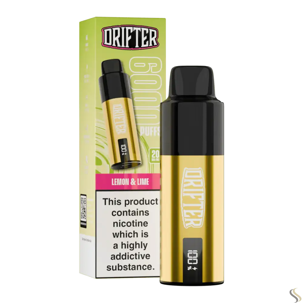 Drifter 6000 Puffs Disposable Vape - Lemon and Lime - Disposable Vapes - Vapes Uae