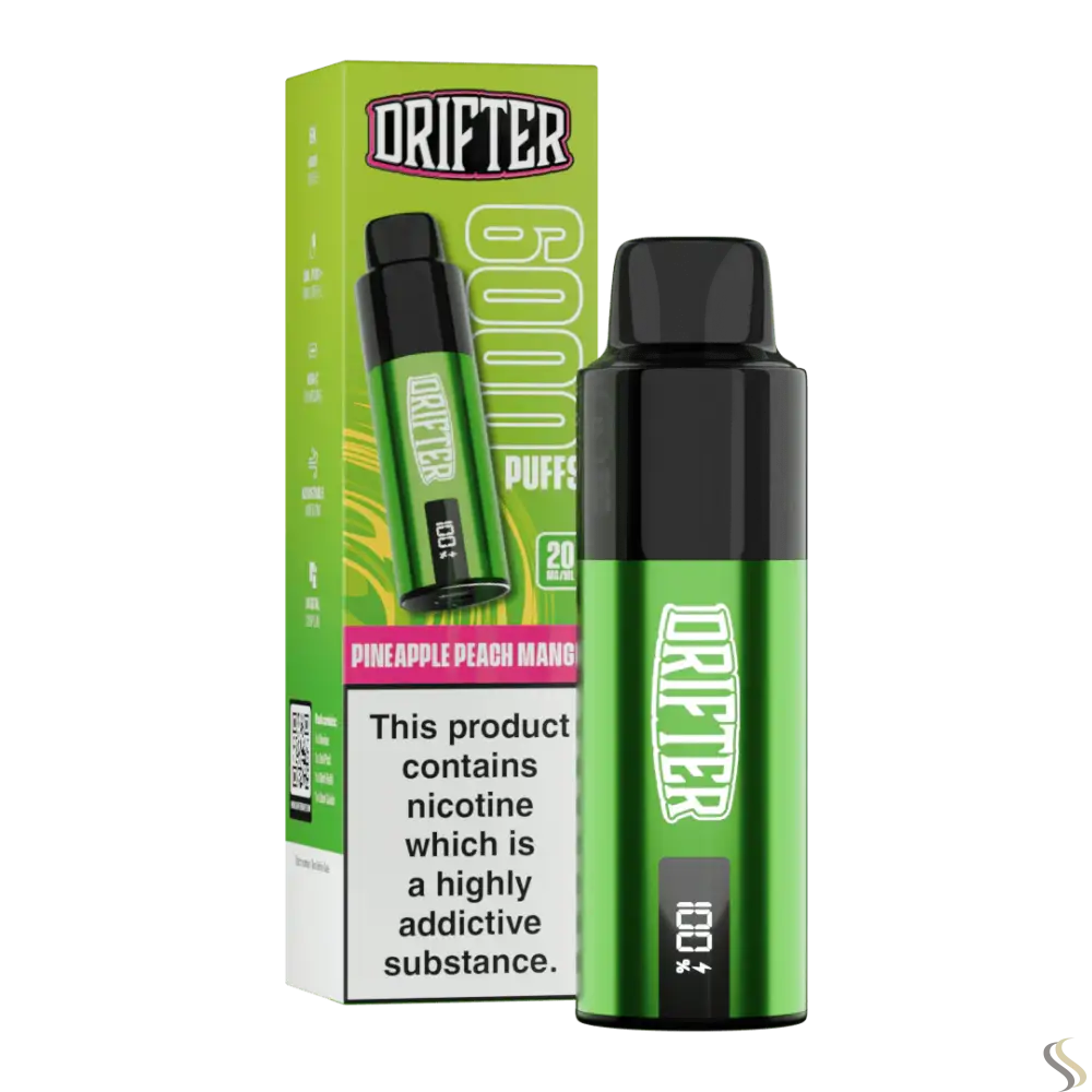 Drifter 6000 Puffs Disposable Vape - Pineapple Peach Mango - Disposable Vapes - Vapes Uae