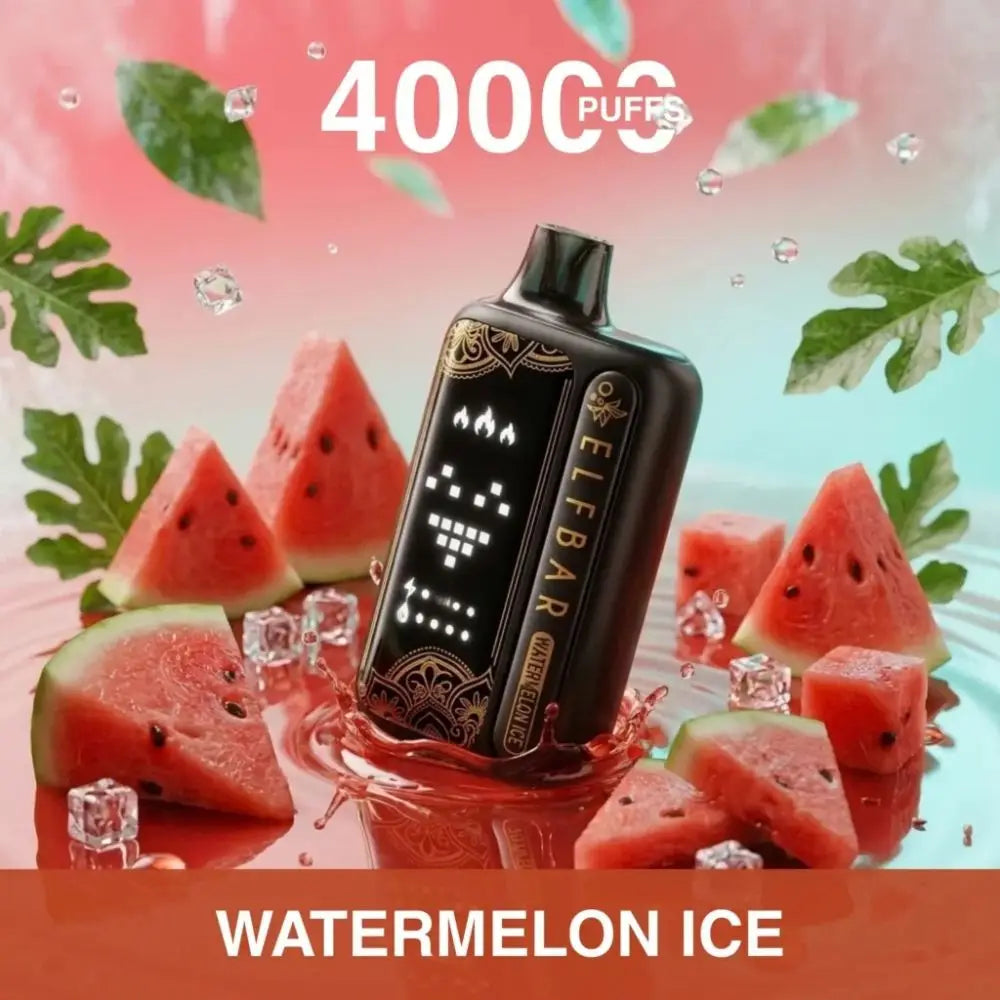 Elf Bar Raya Sobo 40000 Puffs Disposable Vape - Watermelon Ice - Disposable Vape - Vapes Uae