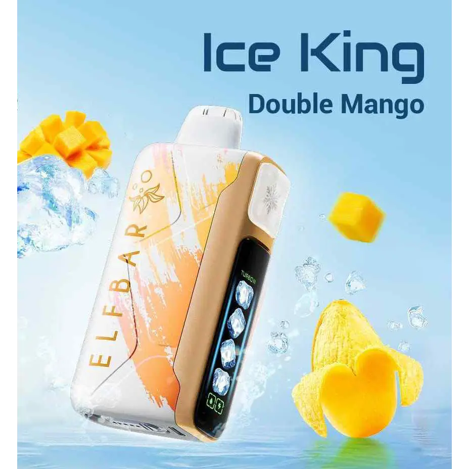 Elfbar Ice King 30000 Puffs Disposable Vape Double Mango Disposable Vape Vapes Uae