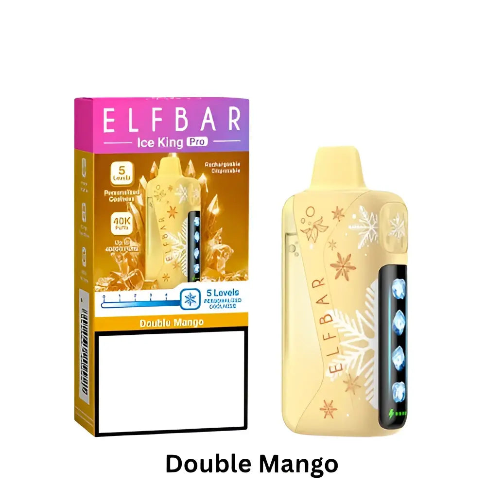 Elfbar Ice King Pro 40000 Puffs Disposable Vape - Double Mango - Disposable Vape - Vapes Uae