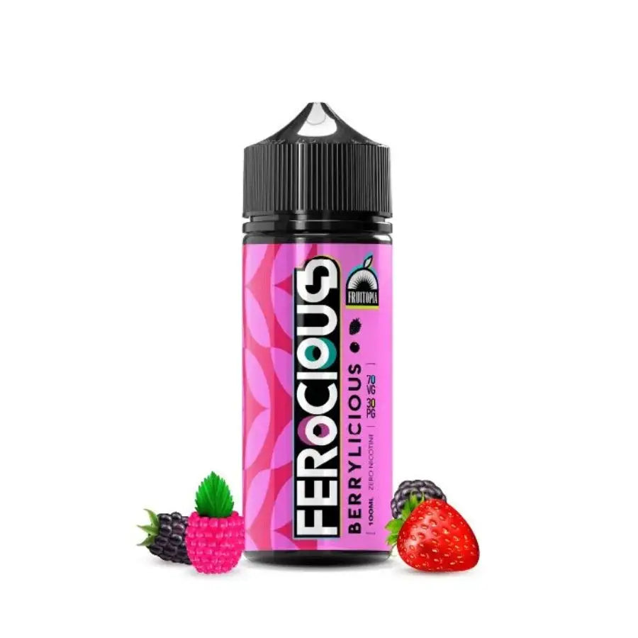 Ferocious Bar Juice E-liquid - Berrylicious / 3mg + 60ml - E-liquid - Vapes Uae