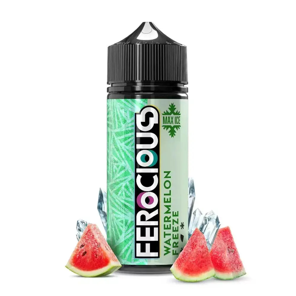 Ferocious Max Ice Bar Juice E-liquid - Watermelon Freeze / 3mg + 60ml - E-liquid - Vapes Uae