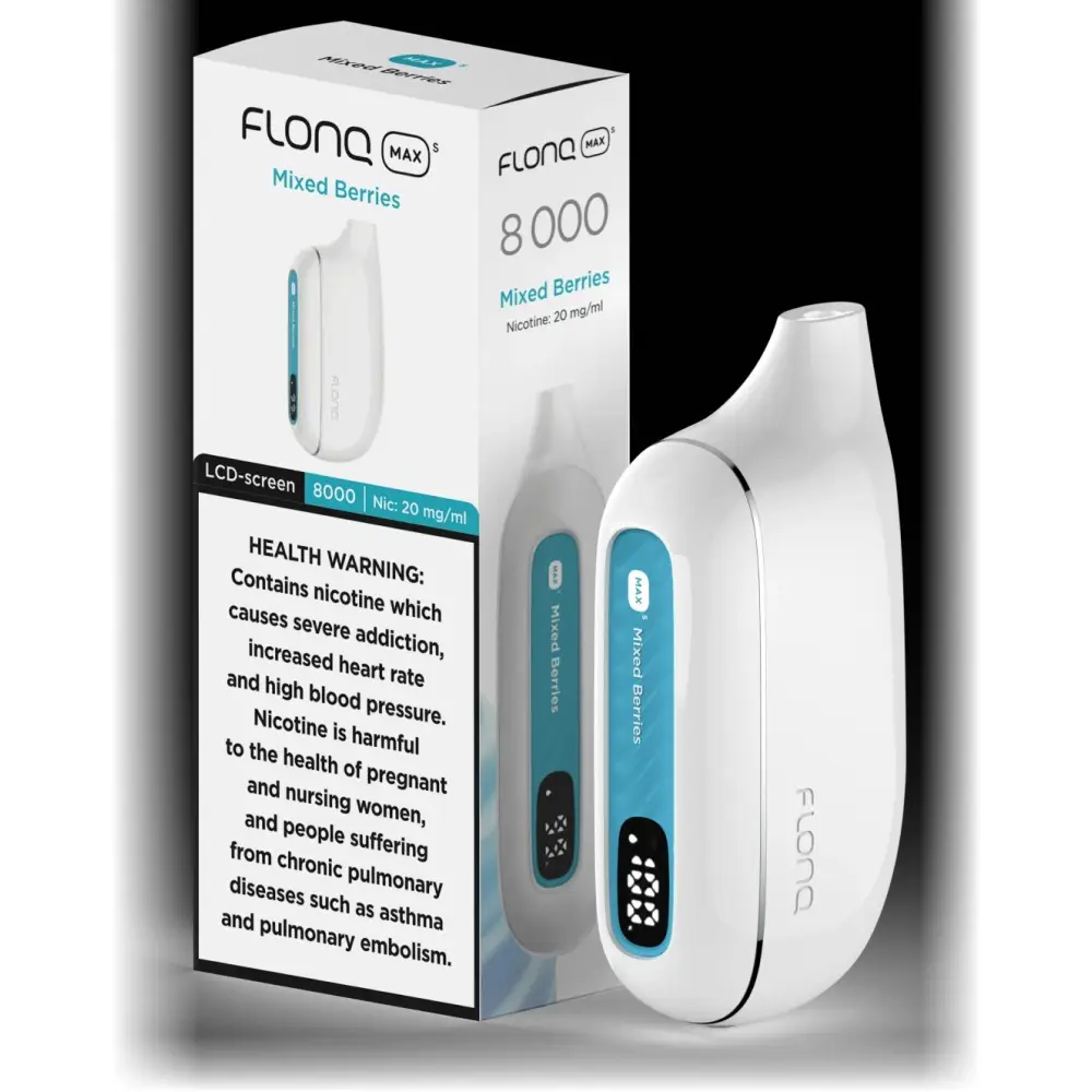 Flonq 8000 Puffs Disposable Vape - Mixed Berries - Disposable Vape - Vapes Uae