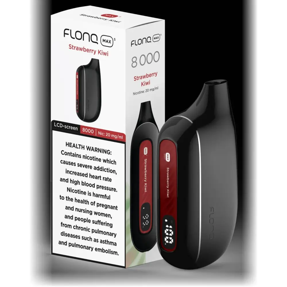 Flonq 8000 Puffs Disposable Vape - Strawberry Kiwi - Disposable Vape - Vapes Uae