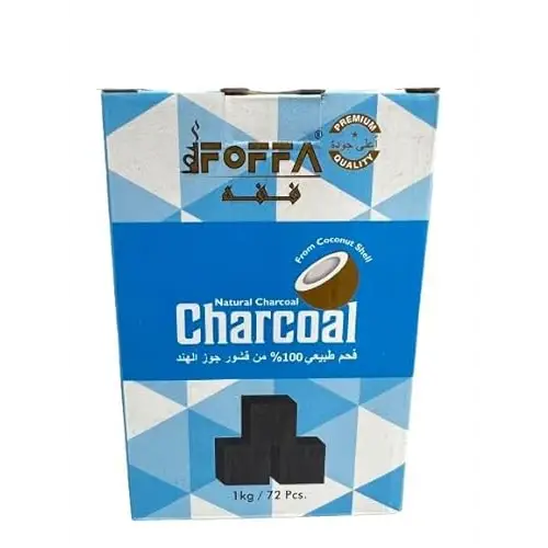 Foffa 100% Natural Coconut Charcoal - 1kg - Smoking Accessories - Vapes Uae