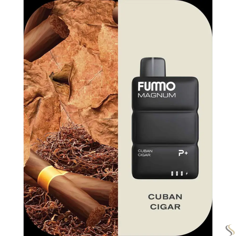 Fummo Magnum 8k Puffs Disposable - Cuban Cigar - Disposable Vape - Vapes Uae