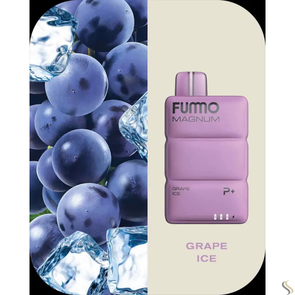 Fummo Magnum 8k Puffs Disposable - Grape Ice - Disposable Vape - Vapes Uae