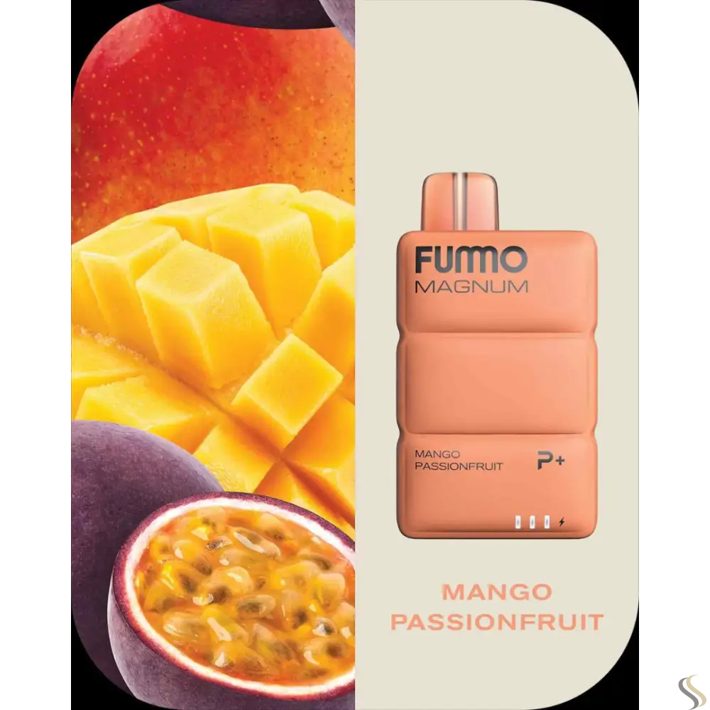 Fummo Magnum 8k Puffs Disposable - Mango Passion Fruit - Disposable Vape - Vapes Uae