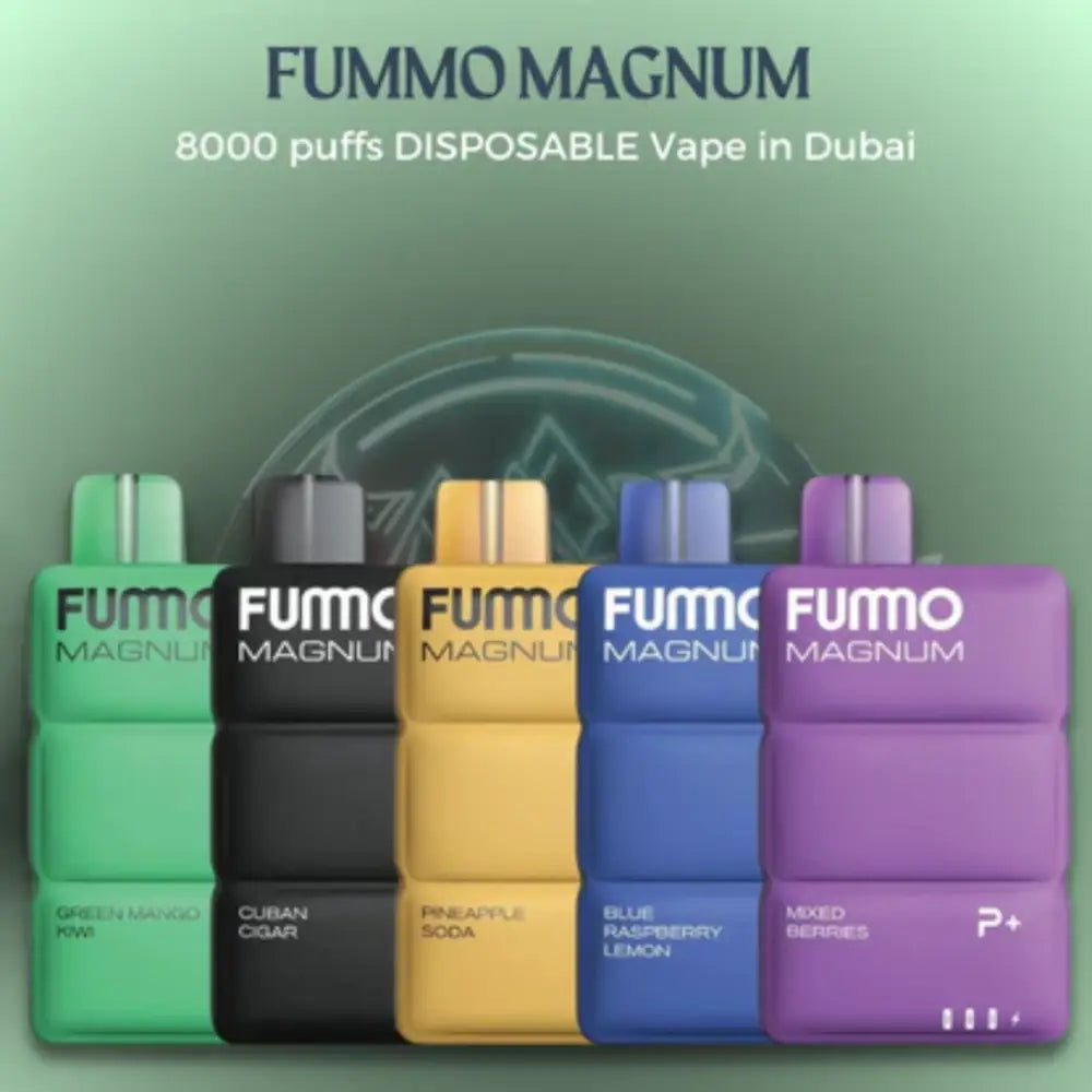 Fummo Magnum 8k Puffs Disposable - Watermelon Passion Fruit - Disposable Vape - Vapes Uae