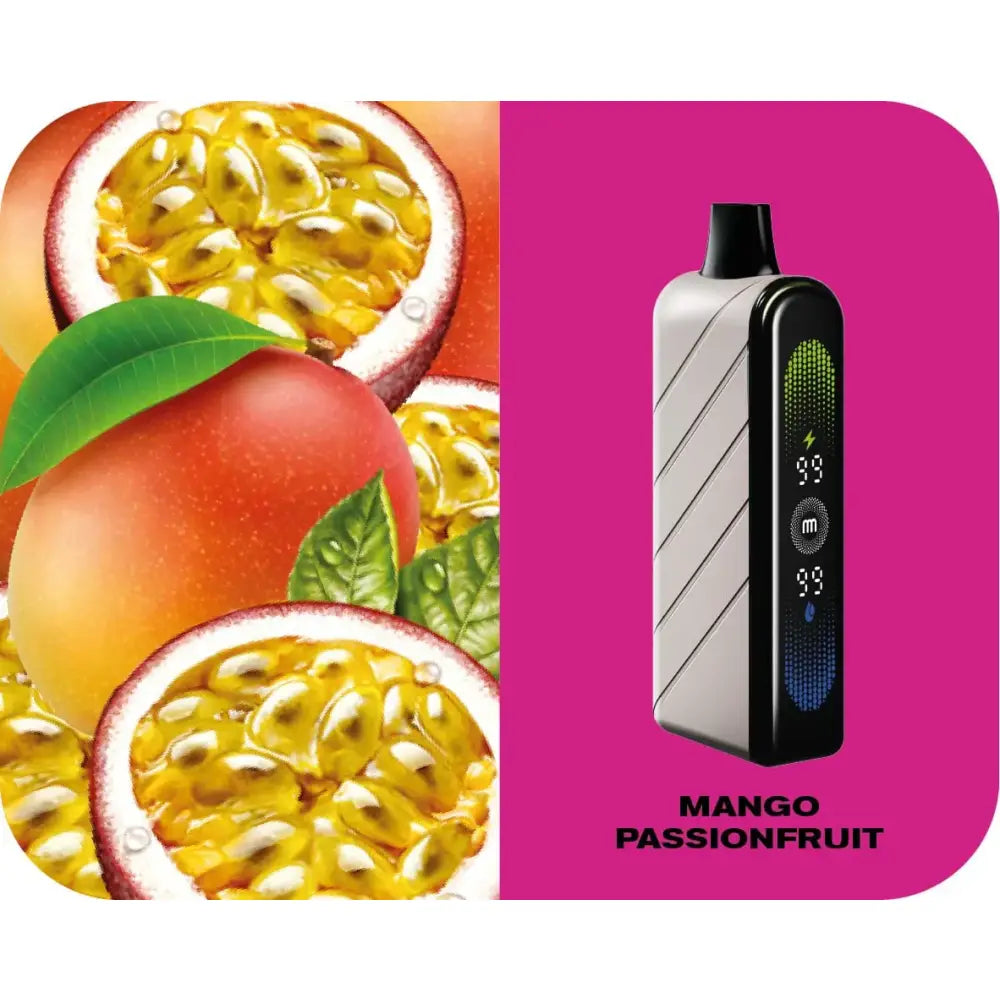 Fummo Nova 50000 Puffs Disposable Vape - Mango Passionfruit - Disposable Vape - Vapes Uae