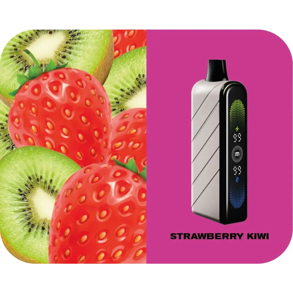 Fummo Nova 50000 Puffs Disposable Vape - Strawberry Kiwi - Disposable Vape - Vapes Uae