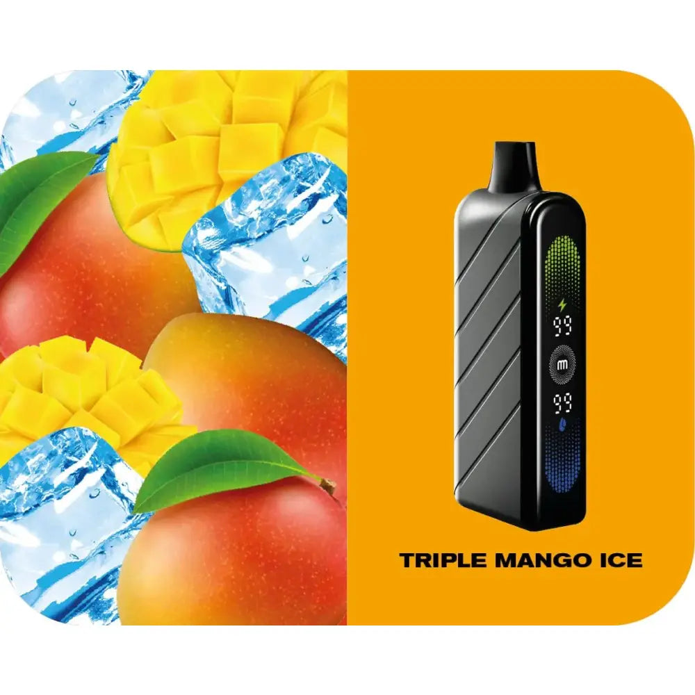 Fummo Nova 50000 Puffs Disposable Vape - Tropcial Mango Ice - Disposable Vape - Vapes Uae