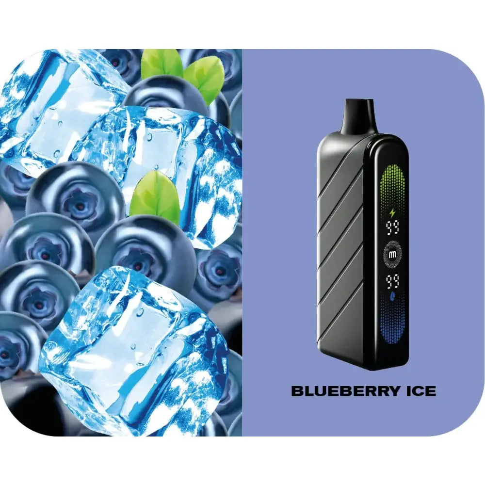 Fummo Nova 50000 Puffs Disposable Vape - Blueberry Ice - Disposable Vape - Vapes Uae