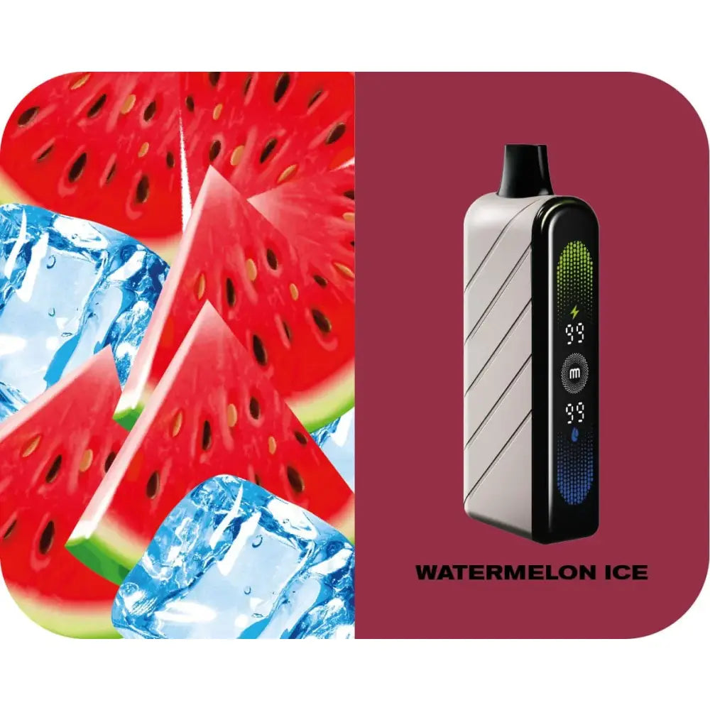 Fummo Nova 50000 Puffs Disposable Vape - Watermelon Ice - Disposable Vape - Vapes Uae
