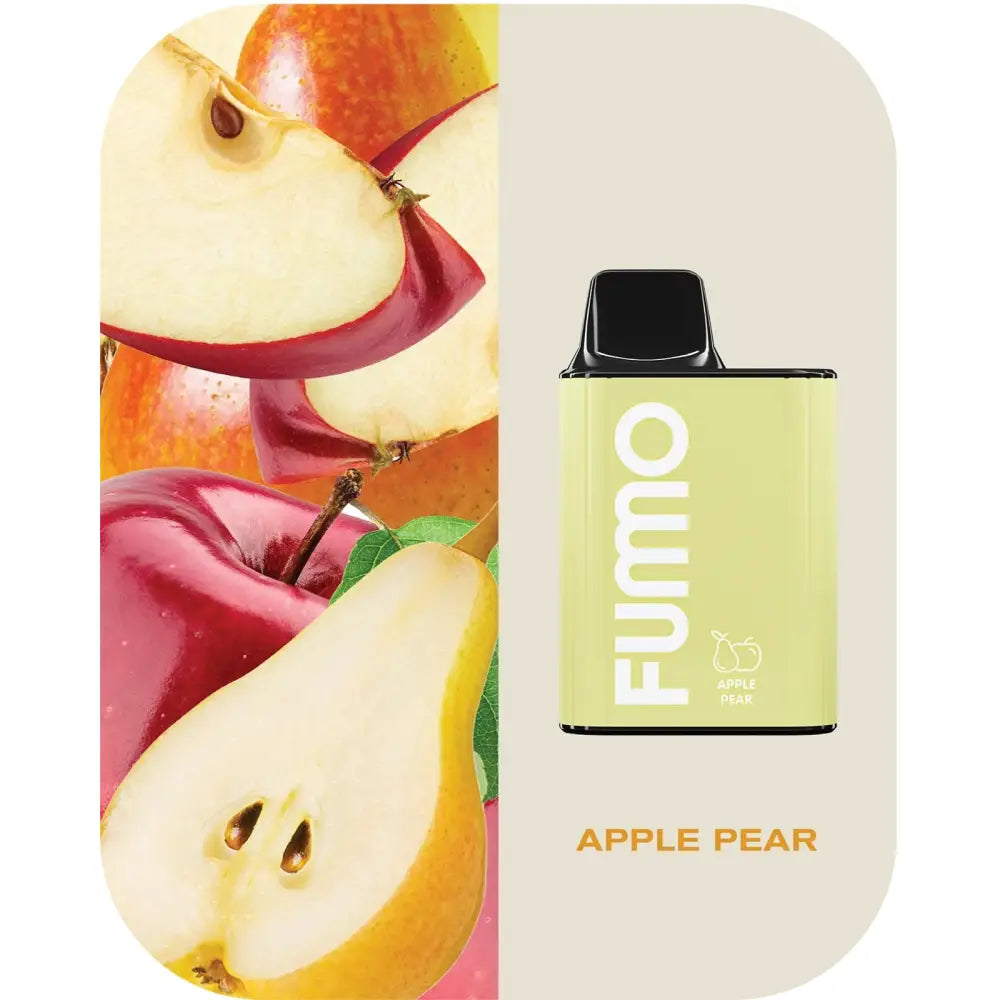 Fumo King 6000 Puffs Disposable Vape - Apple Pear - Disposable Vape - Vapes Uae