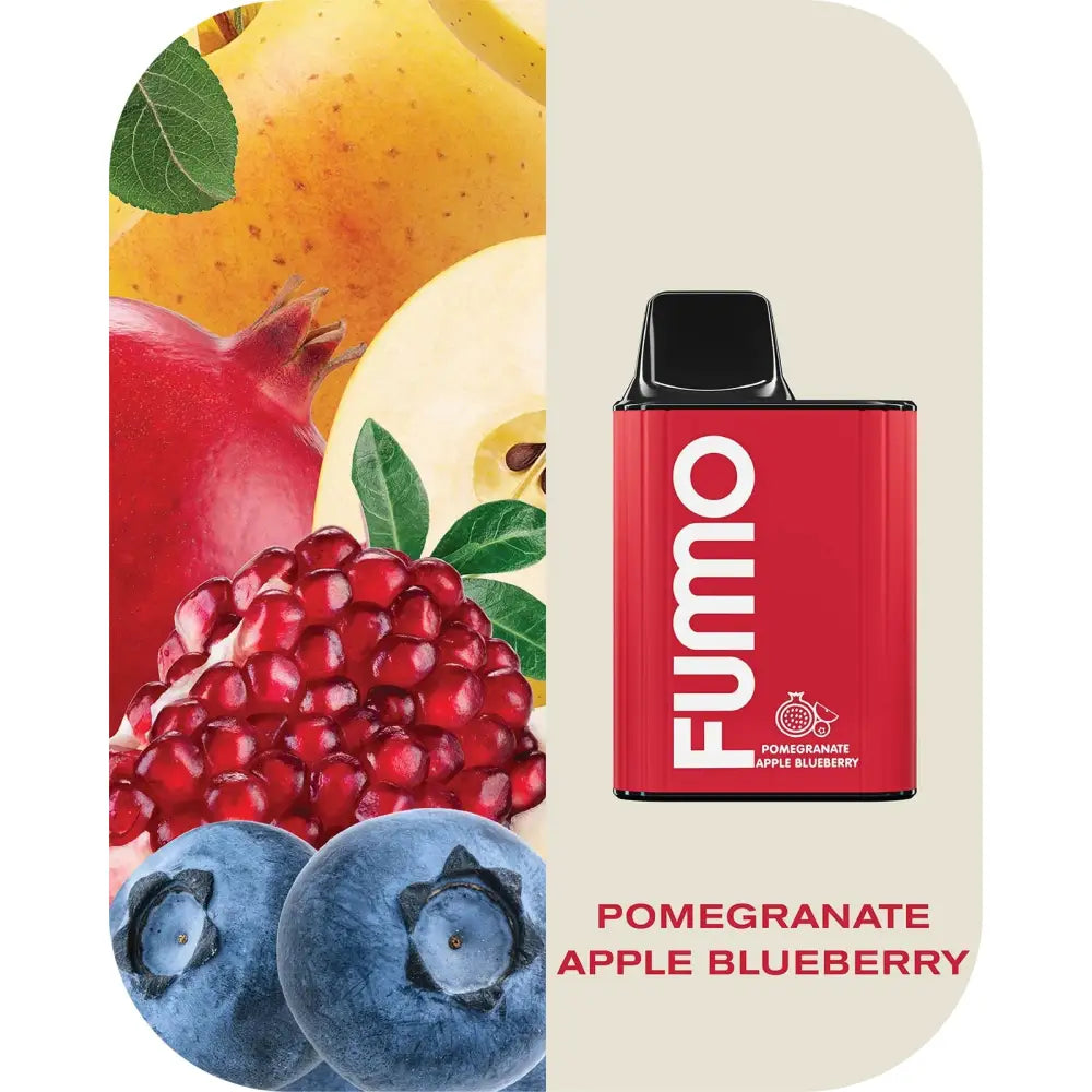Fumo King 6000 Puffs Disposable Vape - Pomegranate Apple Blueberry - Disposable Vape - Vapes Uae